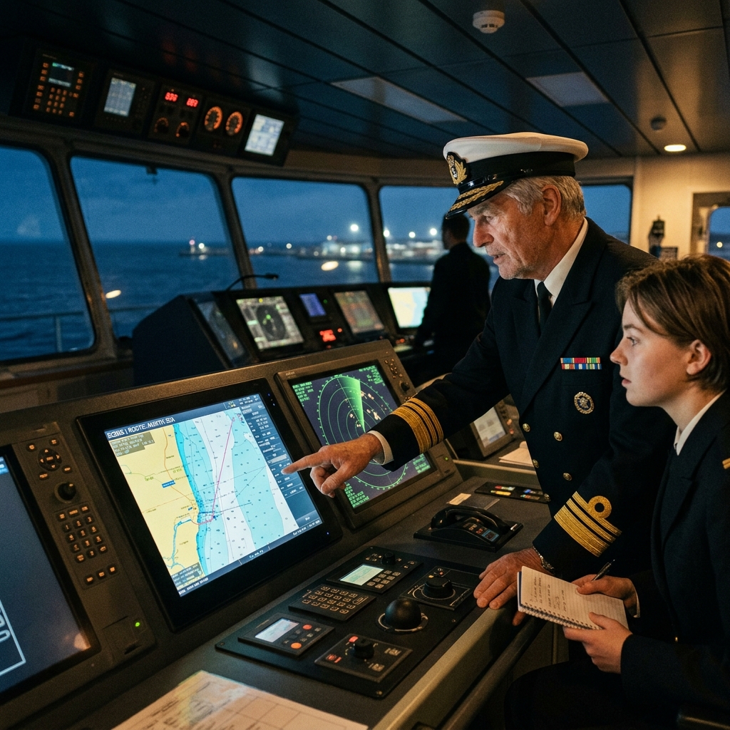 Sailing Vessel Bridge - UK MCA Oral Preparation Classroom